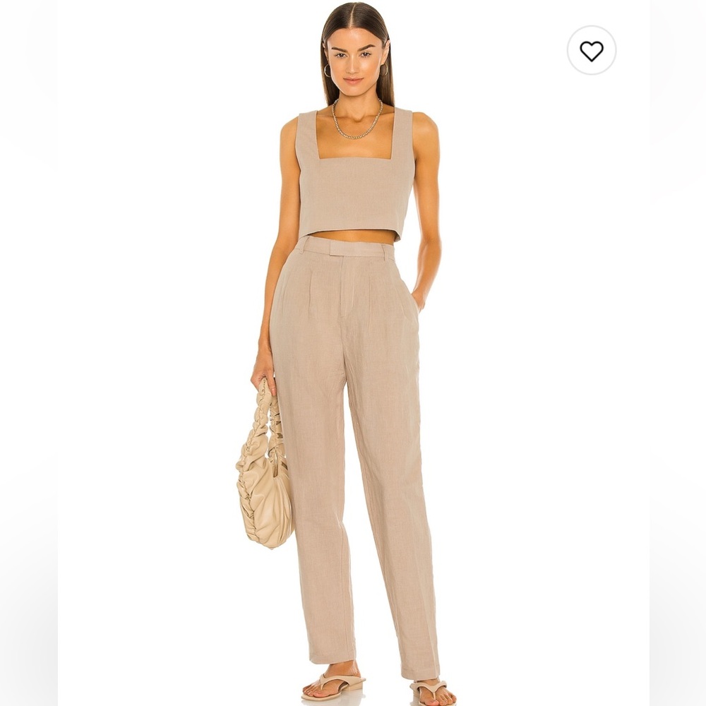 Matching Rochelle Crop Top and pants